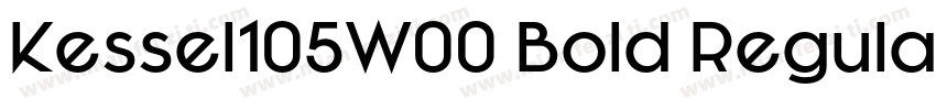 Kessel105W00 Bold Regular字体转换